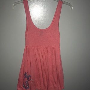 Coral tank top